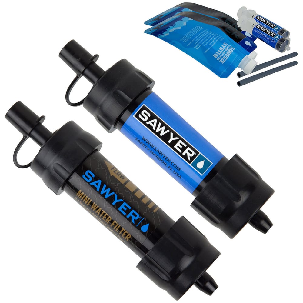 Sawyer Mini Water Filtration System, Twin Pack