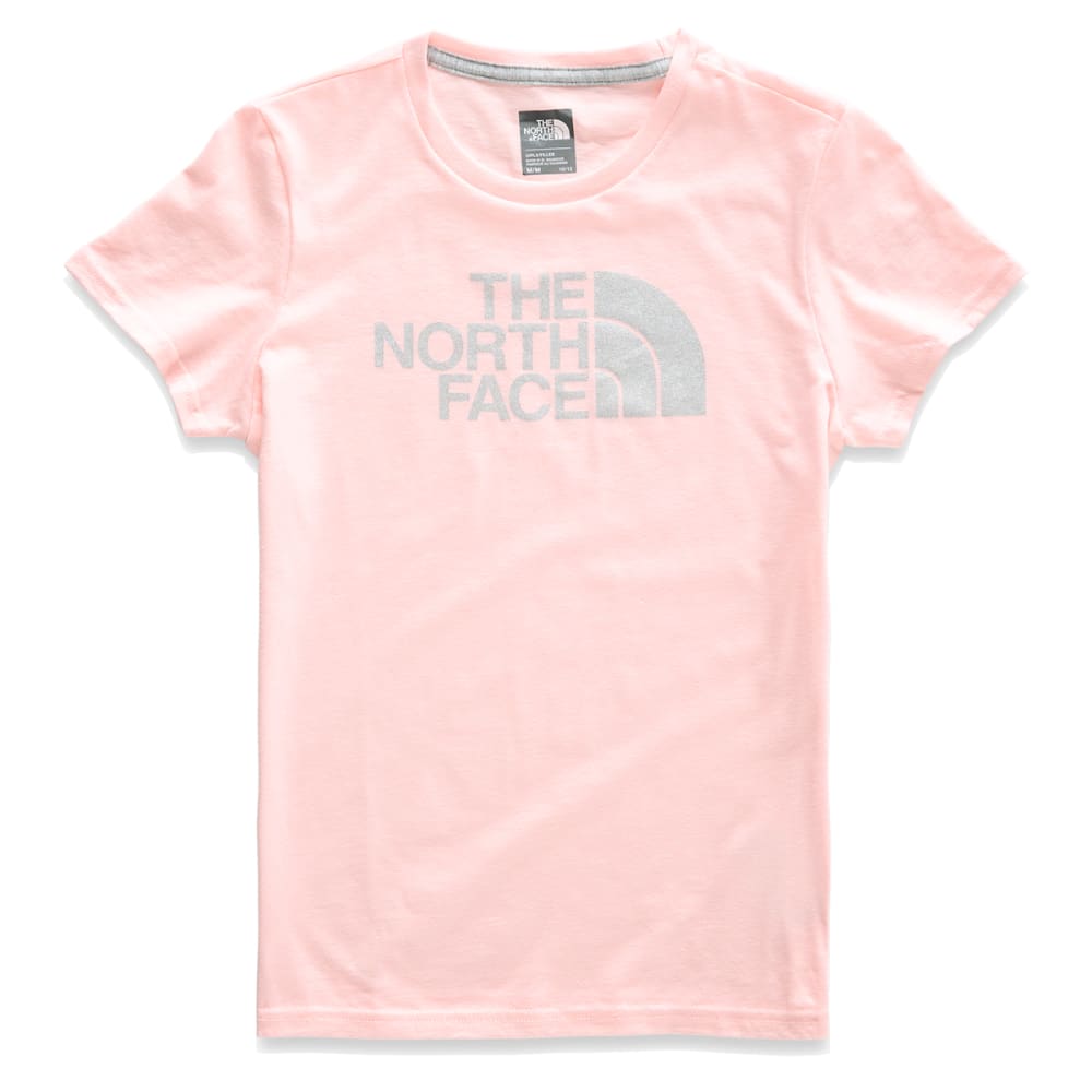 The North Face Girls Short Sleeve Graphic Tee Red Size M