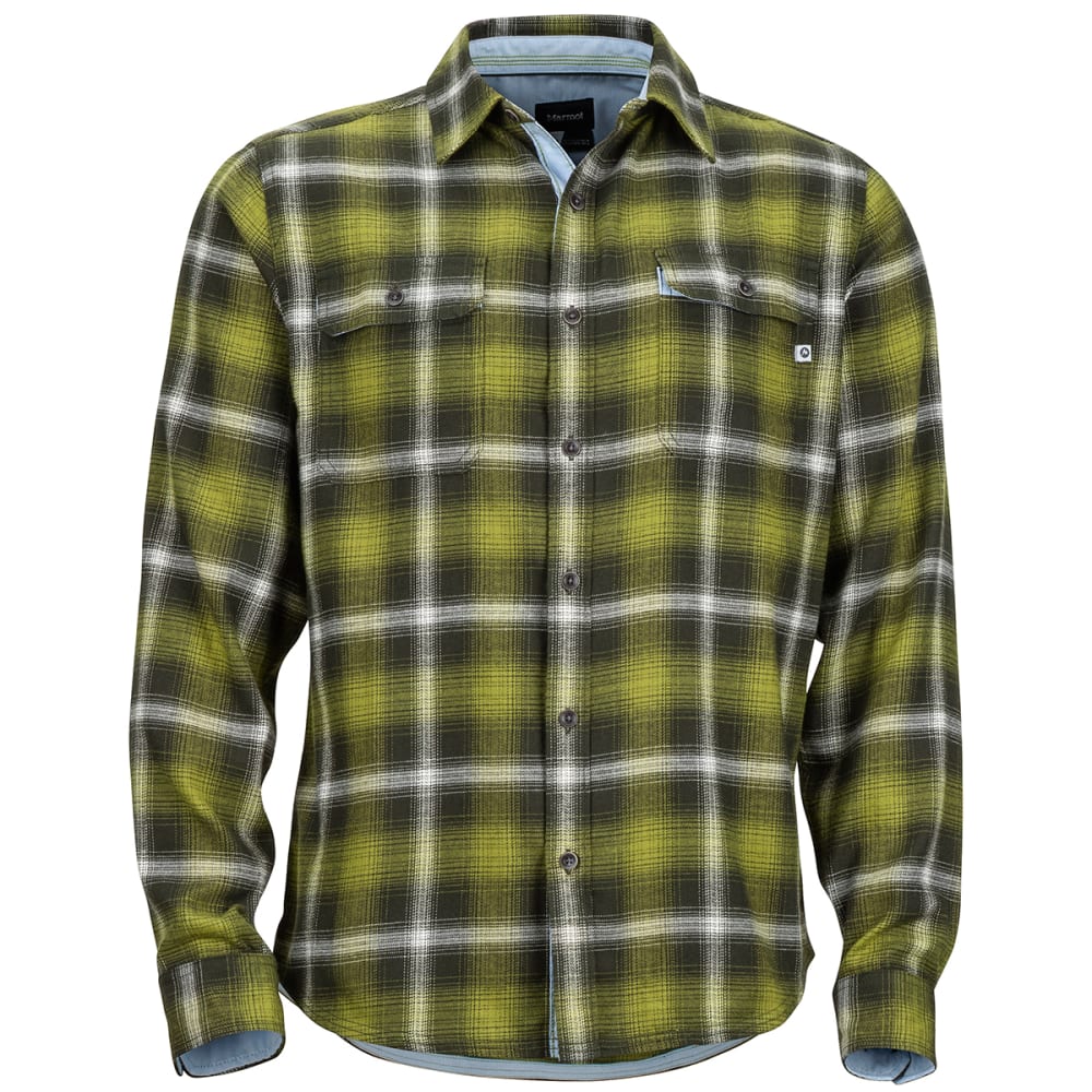 Marmot Men&#039;s Jasper Midweight Long-Sleeve Flannel Shirt - Size S