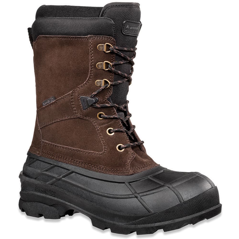 Kamik Men&#039;s Nationwide Waterproof Insulated Storm Boots, Wide