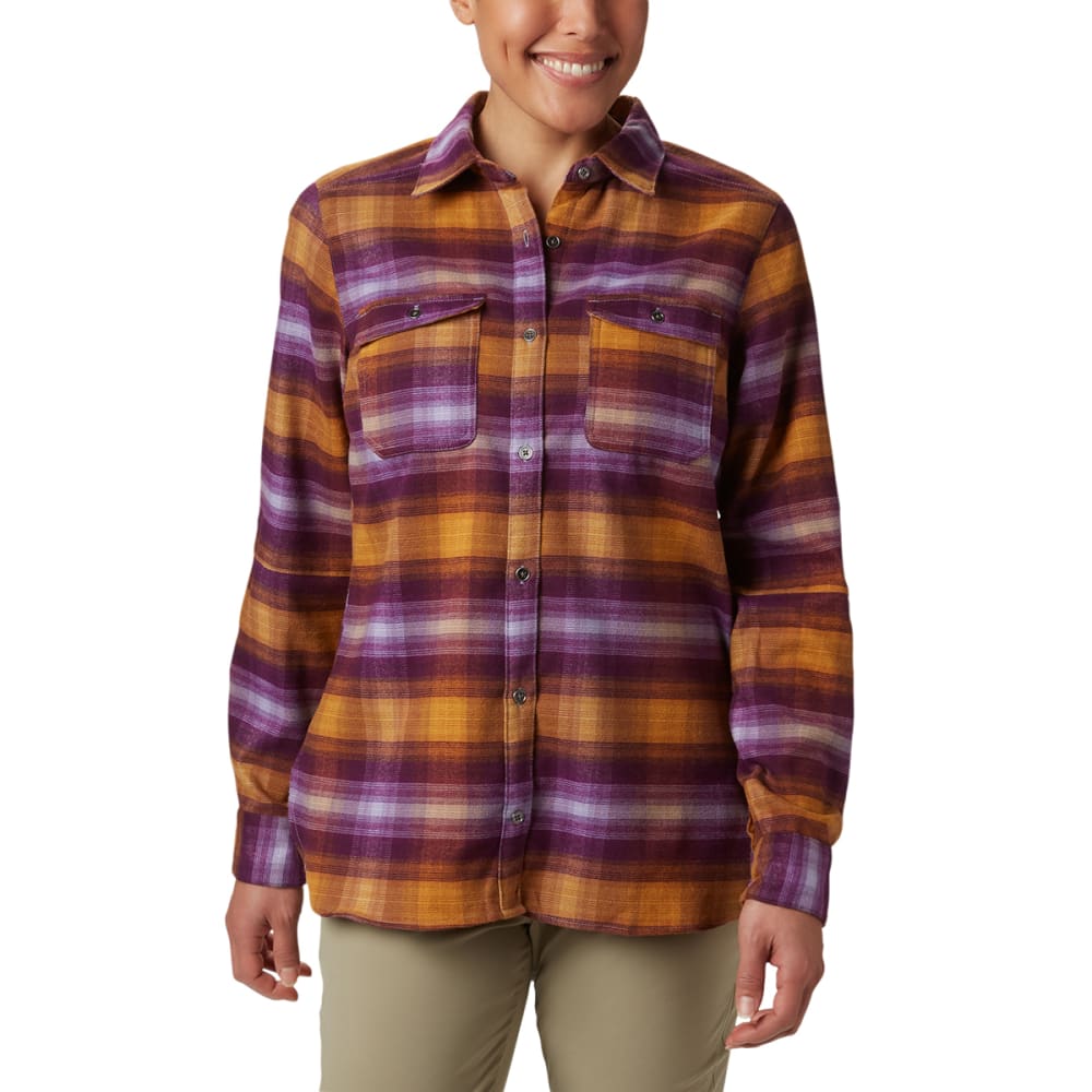 Columbia Women&#039; Bryce Canyon Stretch Flannel Shirt - Size M