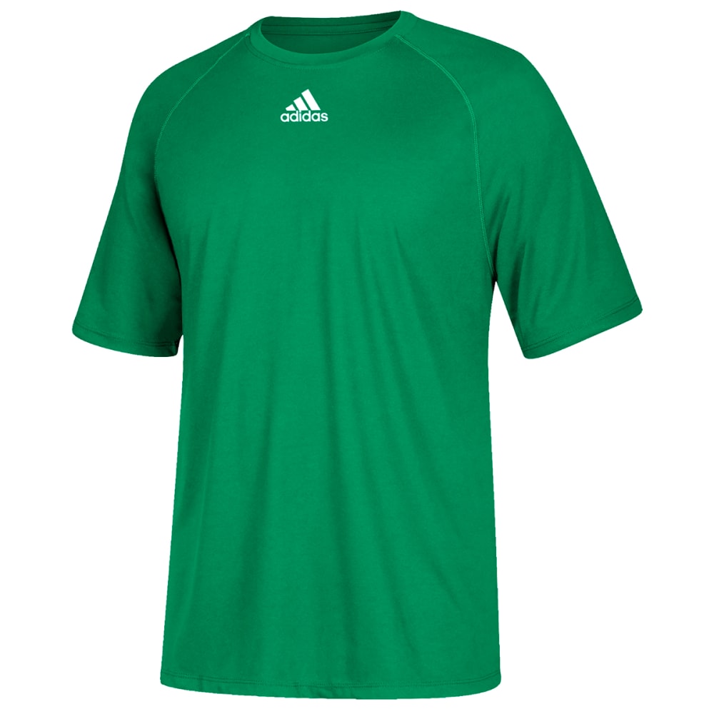 Adidas Mens Climalite Short Sleeve Tee Green
