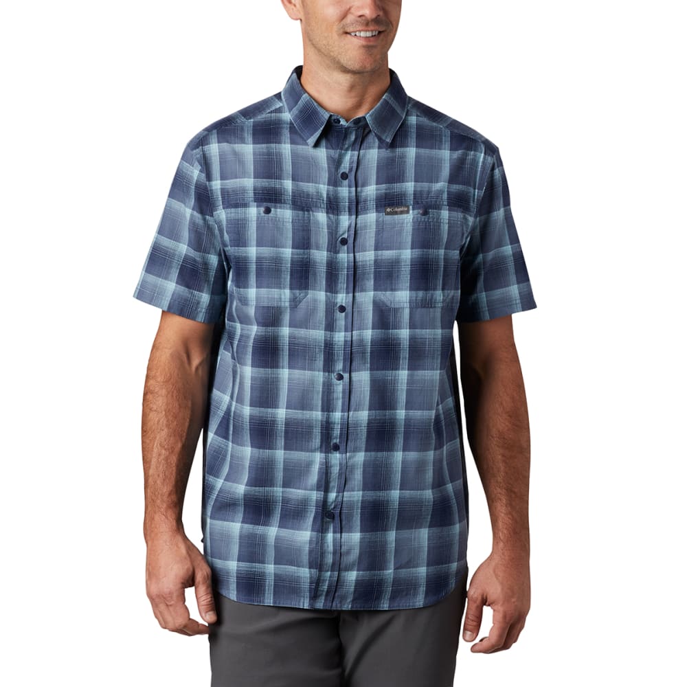 Columbia Men&#039;s Short-Sleeve Leadville Ridge Ii Button-Down Shirt - Size XL