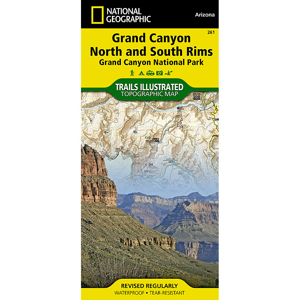 Nat Geo Grand Canyon Nat&#039;l Park Map, &#039;09