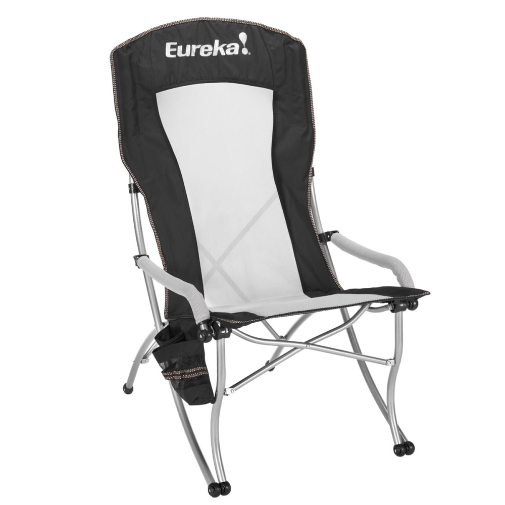 Eureka Curvy High Back Chair - Black
