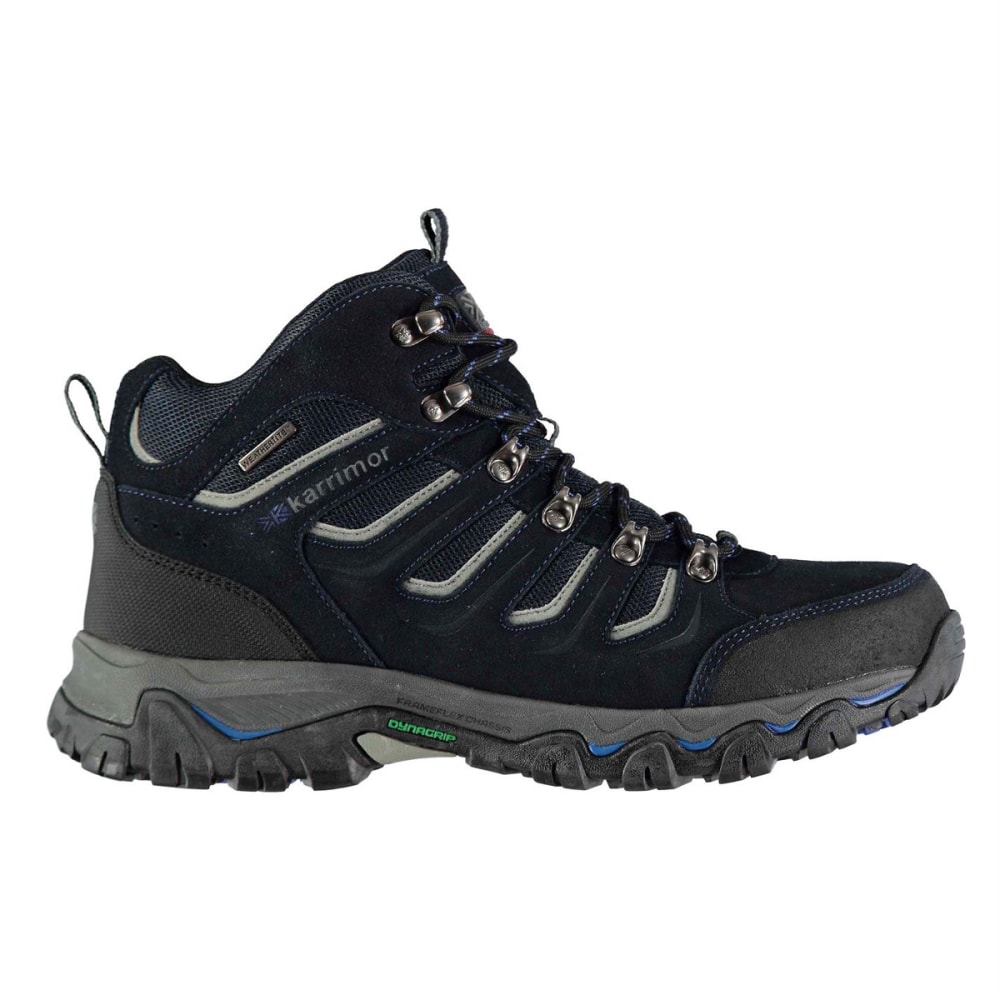 Karrimor Men's Mount Mid Waterproof Hiking Boots - Blue