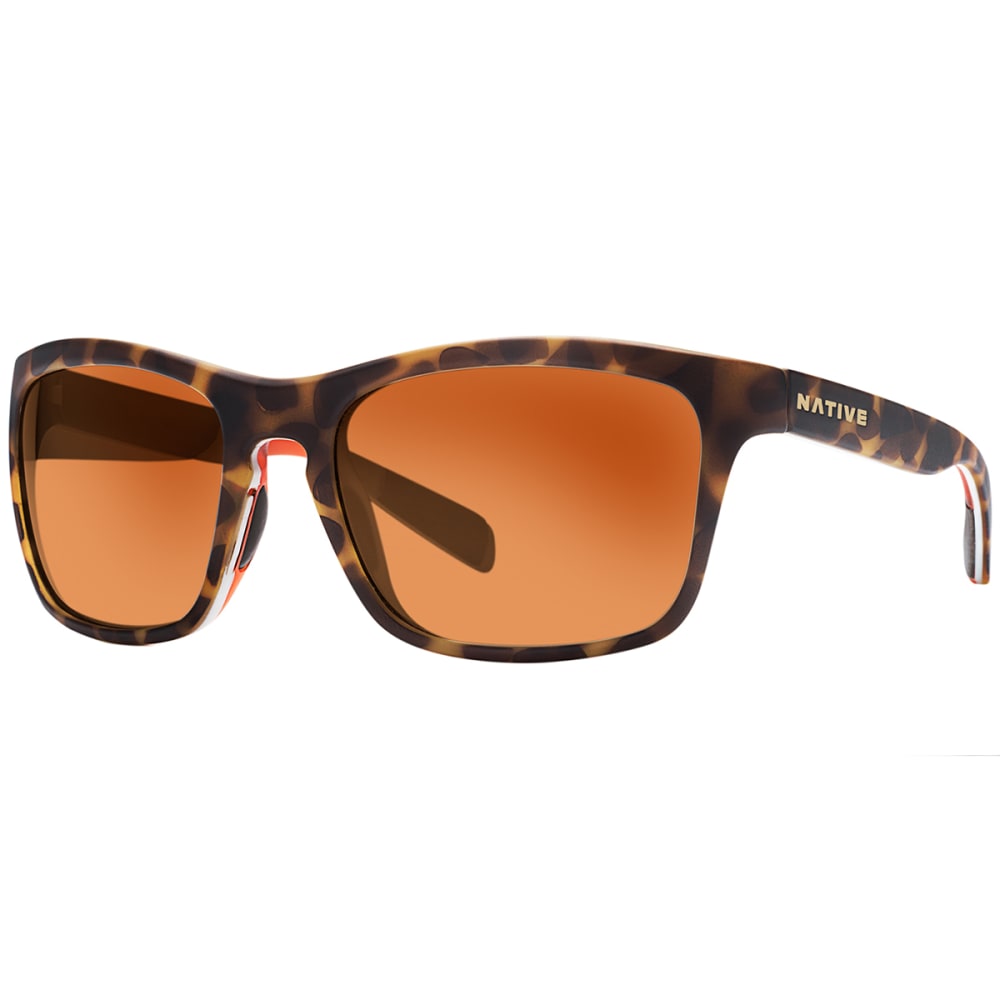 Native Eyewear Penrose Bronze Reflex Lens Sunglasses - Brown