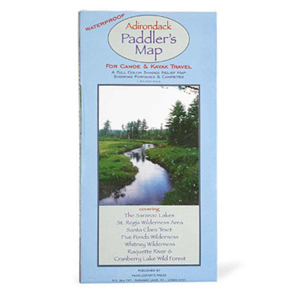 Adirondack Paddler Map