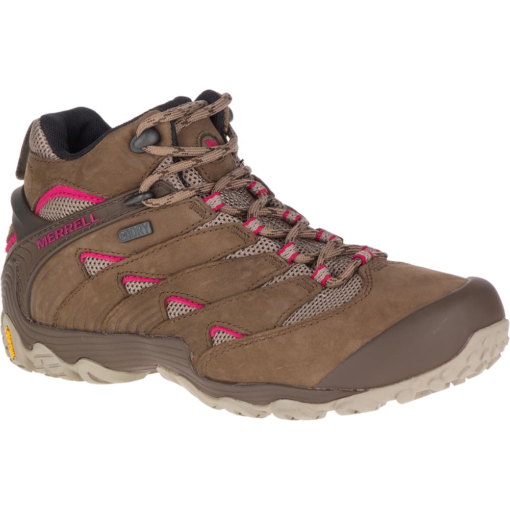 Merrell Women&#039;s Chameleon 7 Mid Waterproof Hiking Boot - Size 6