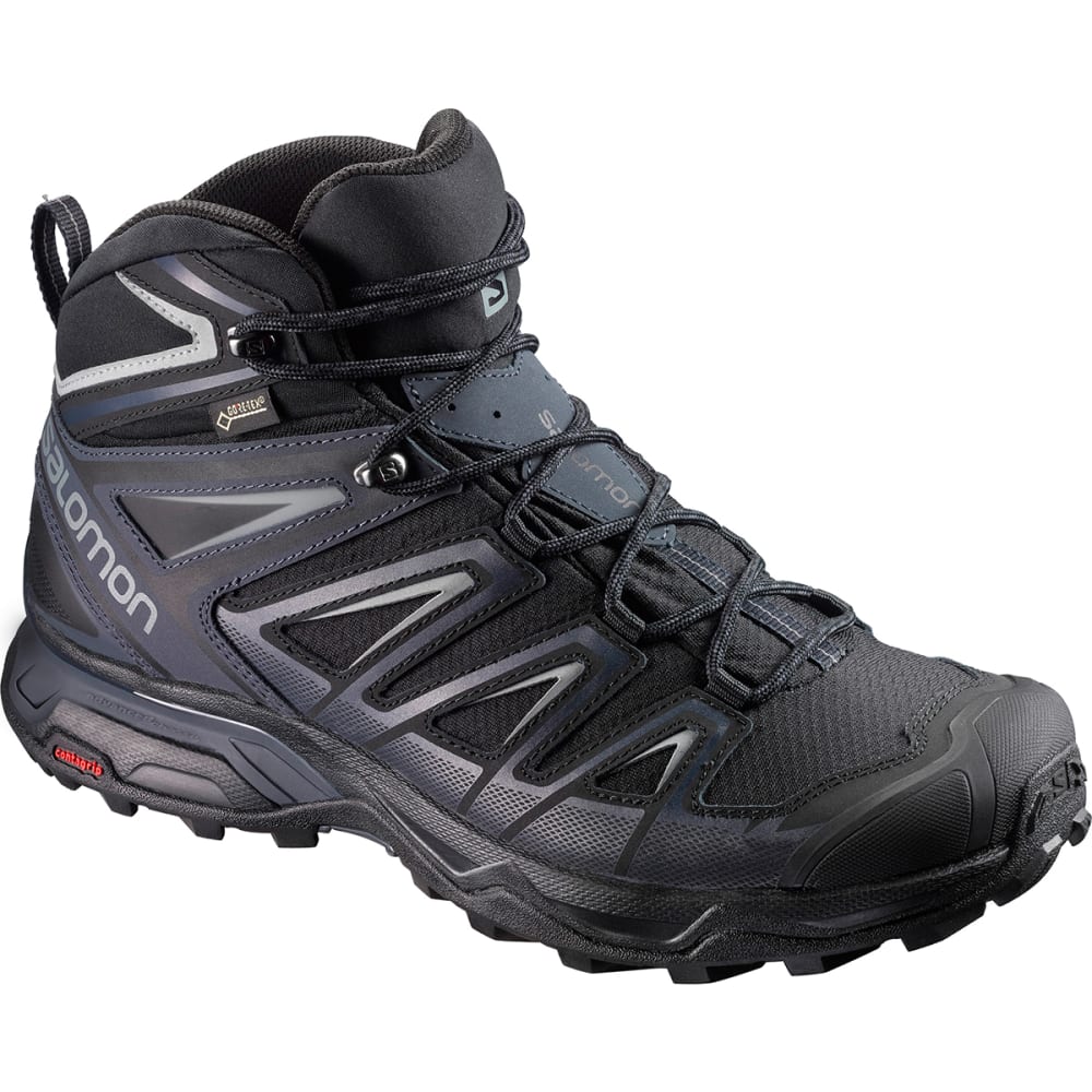 Salomon Men's X Ultra 3 Mid Gtx Waterproof Hiking Boots - Black