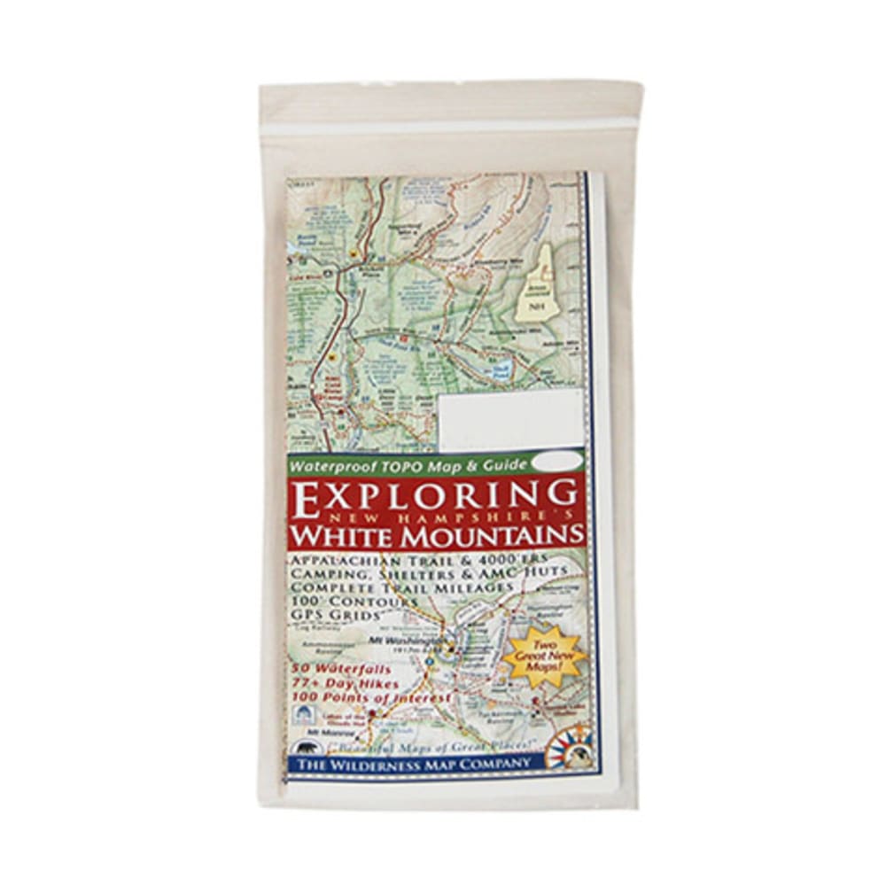 Exploring Nh&#039;s White Mountains Map