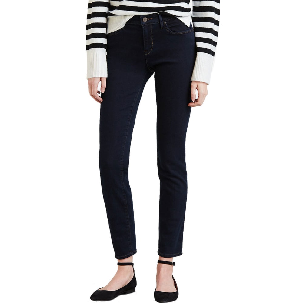 Levi&#039;s Women&#039;s Mid Rise Skinny Jeans, Regular Length