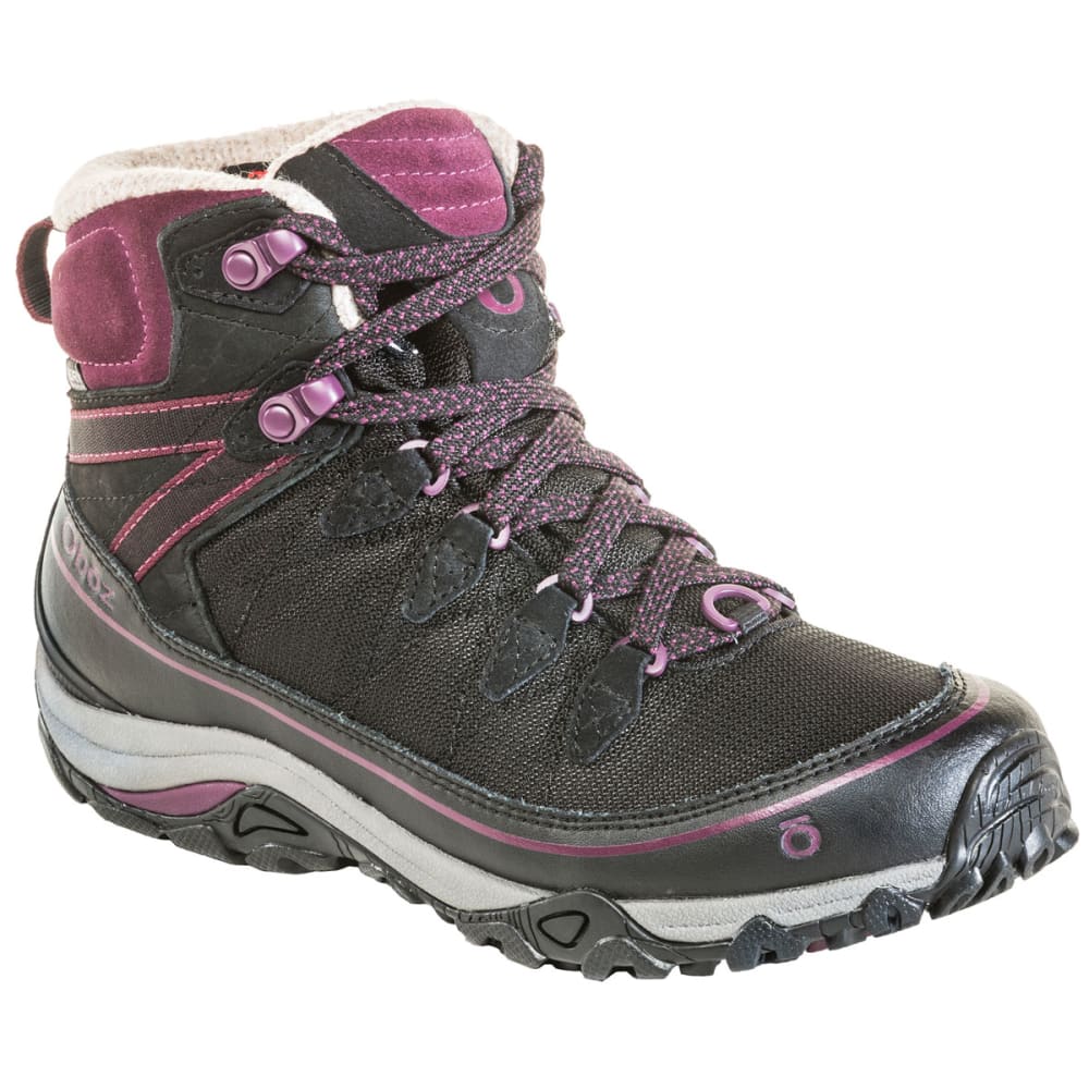 OBOZ Women&#39;s 6 in. Juniper Insulated Waterproof Mid Hiking Boots - Eastern Mountain Sports