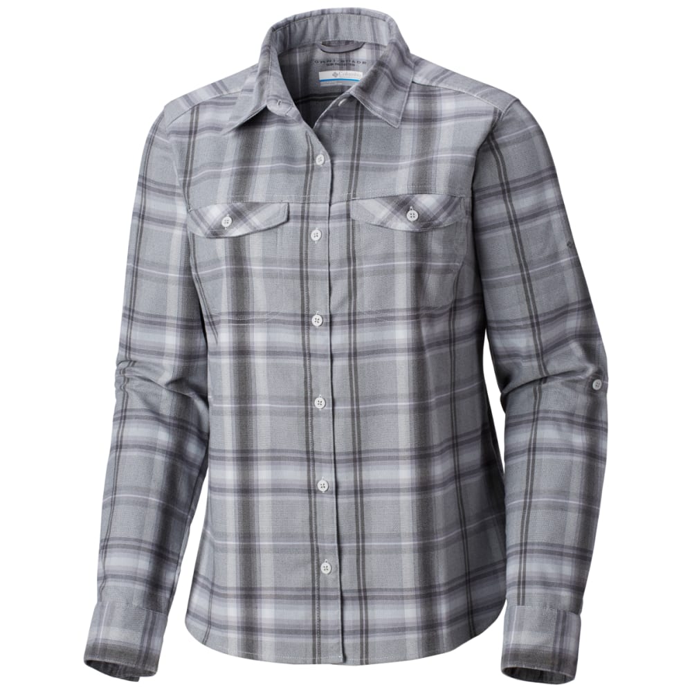 Columbia Women's Silver Ridge Long-Sleeve Flannel Shirt - Size S