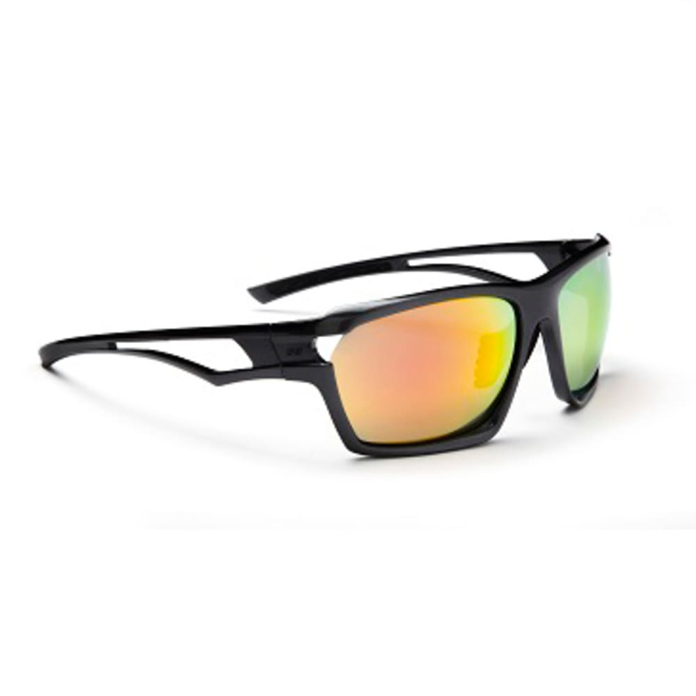Optic Nerve Unisex Variant Sunglasses With Interchangeable Lenses - Black