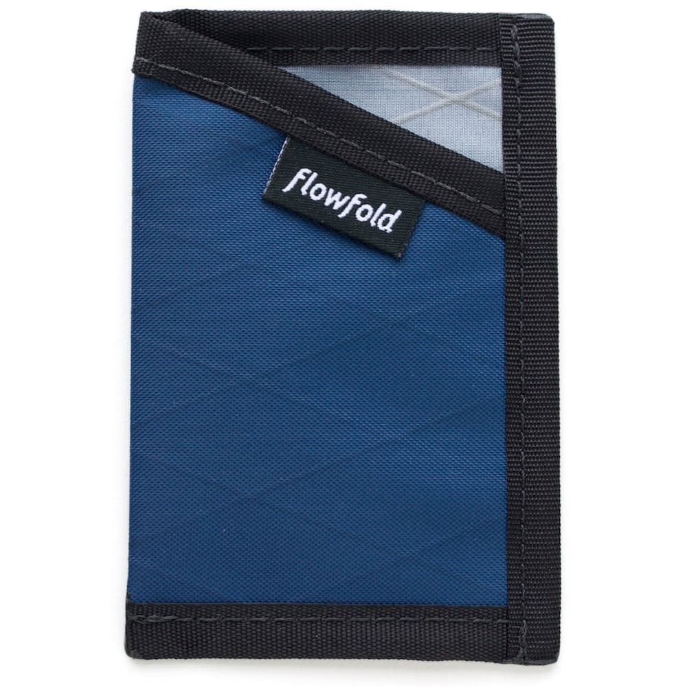Flowfold Minimalist Limited Card Holder Wallet - Blue