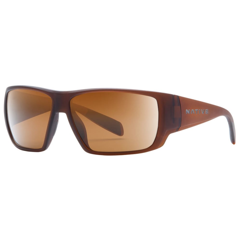 Native Eyewear Sightcaster Sunglasses, Matte Brown Crystal/brown - Brown