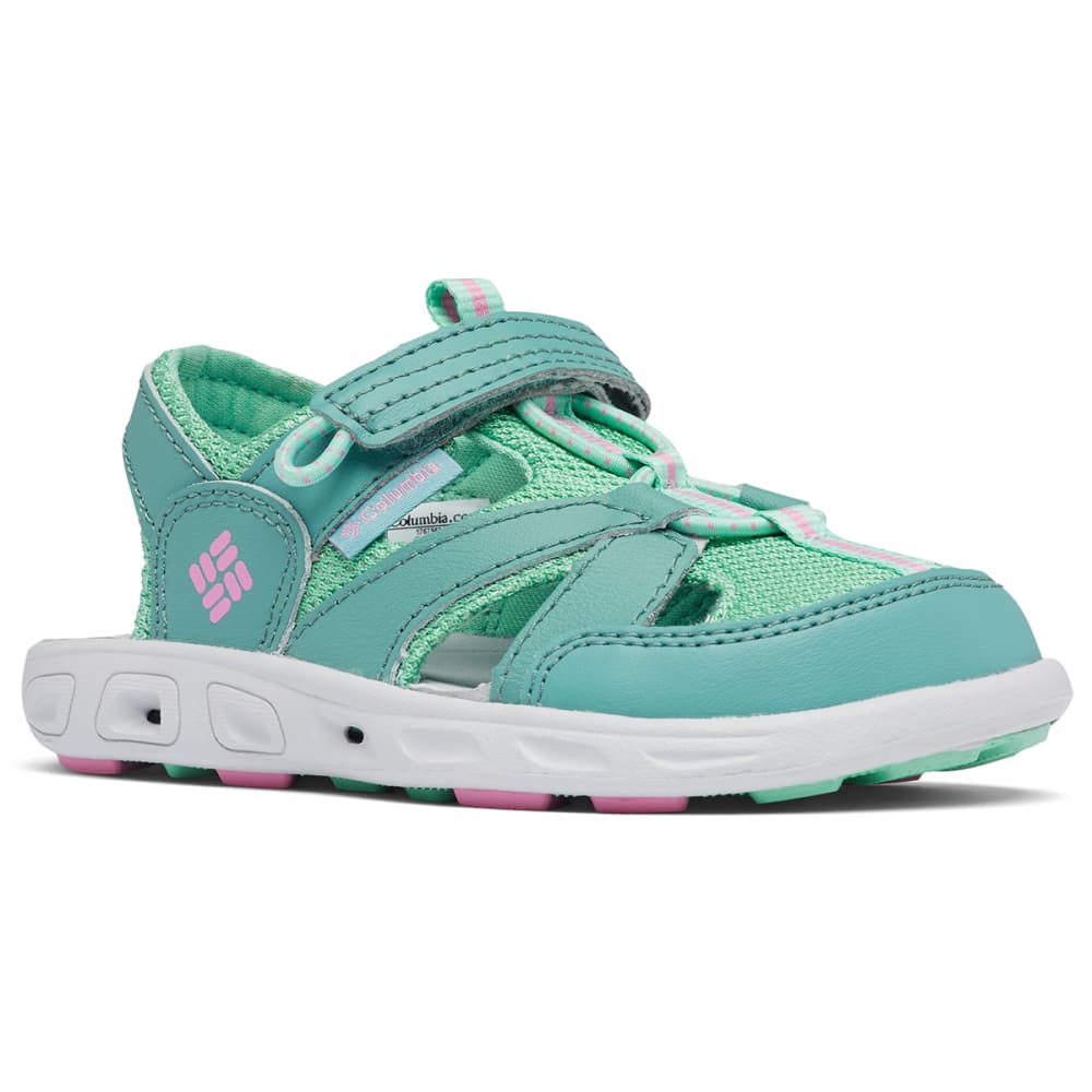 Columbia Little Girls&#039; Techsun Wave Closed-Toe Water Sandals