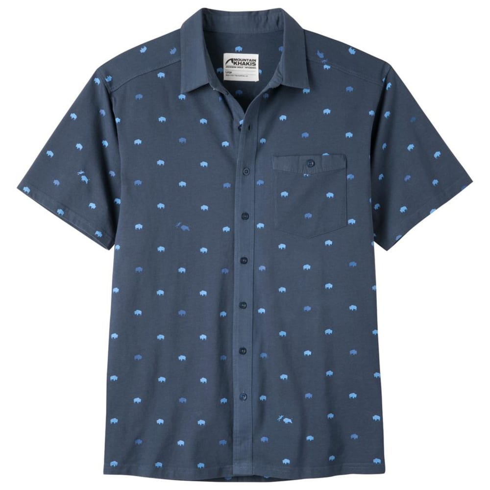 Mountain Khakis Men's Tatanka Short-Sleeve Shirt - Size S