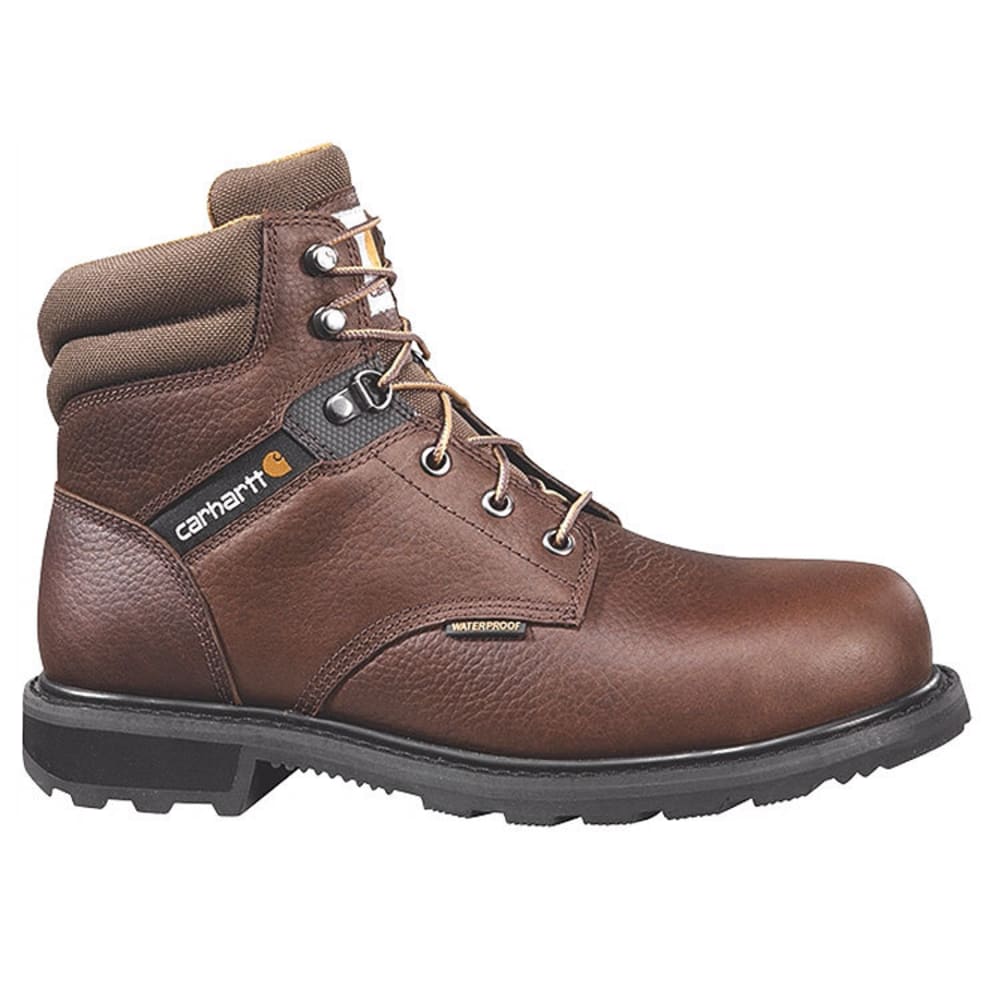 Carhartt Men&#039;s 6 In. Waterproof Steel Toe Work Boots, Brown
