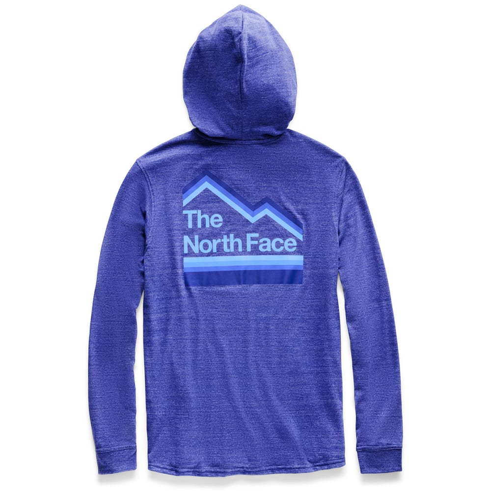 The North Face Mens Gradient Sunset Full Zip Hoodie Blue Size XL