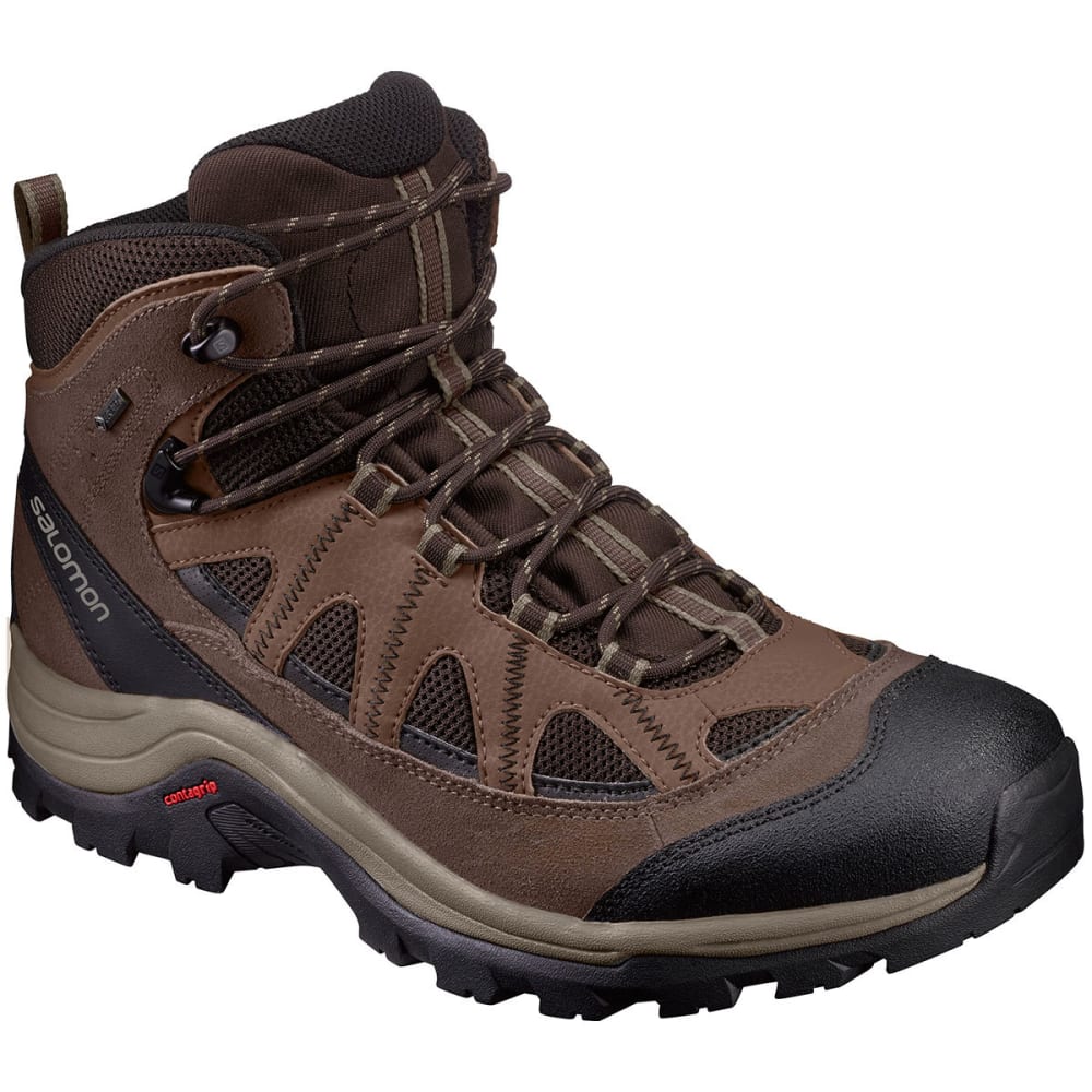 Salomon Men's Authentic Ltr Gtx Hiking Boots, Black/coffee - Brown