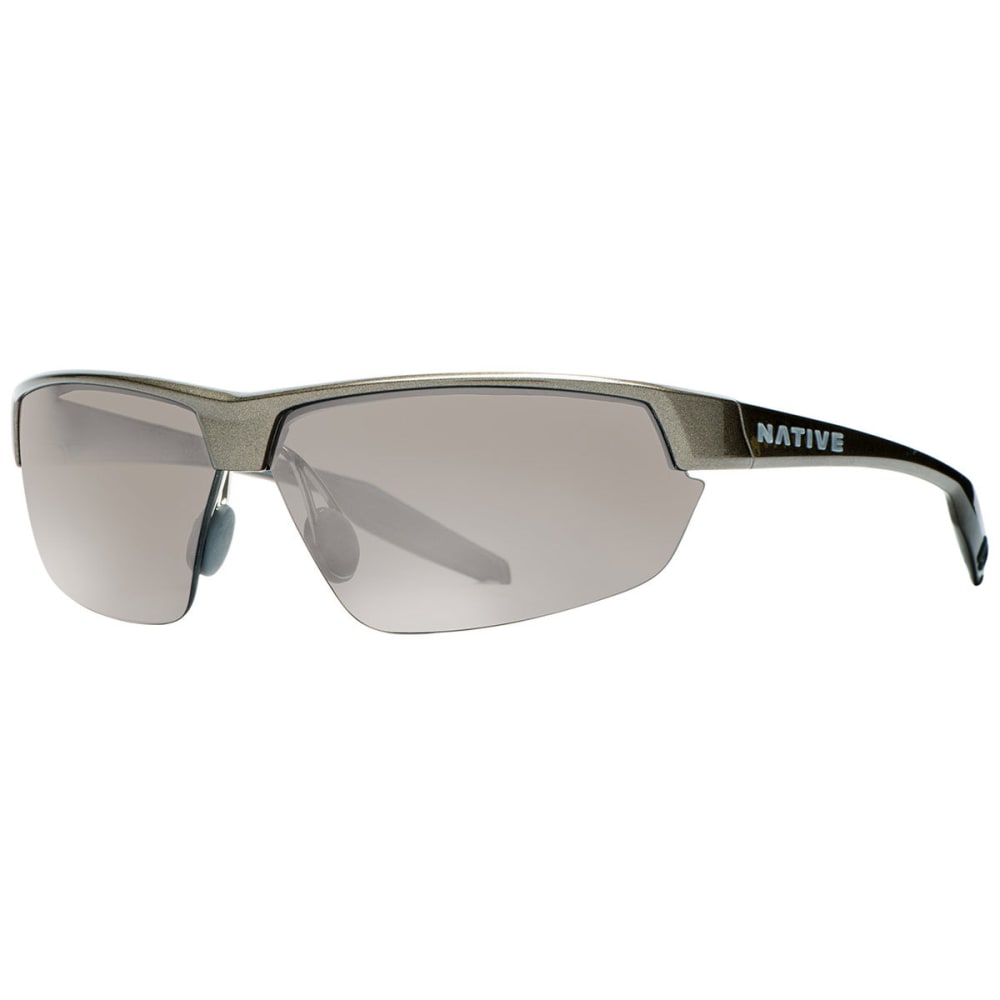 Native Eyewear Hardtop Ultra Sunglasses, Gunmetal/silver Reflex - Black