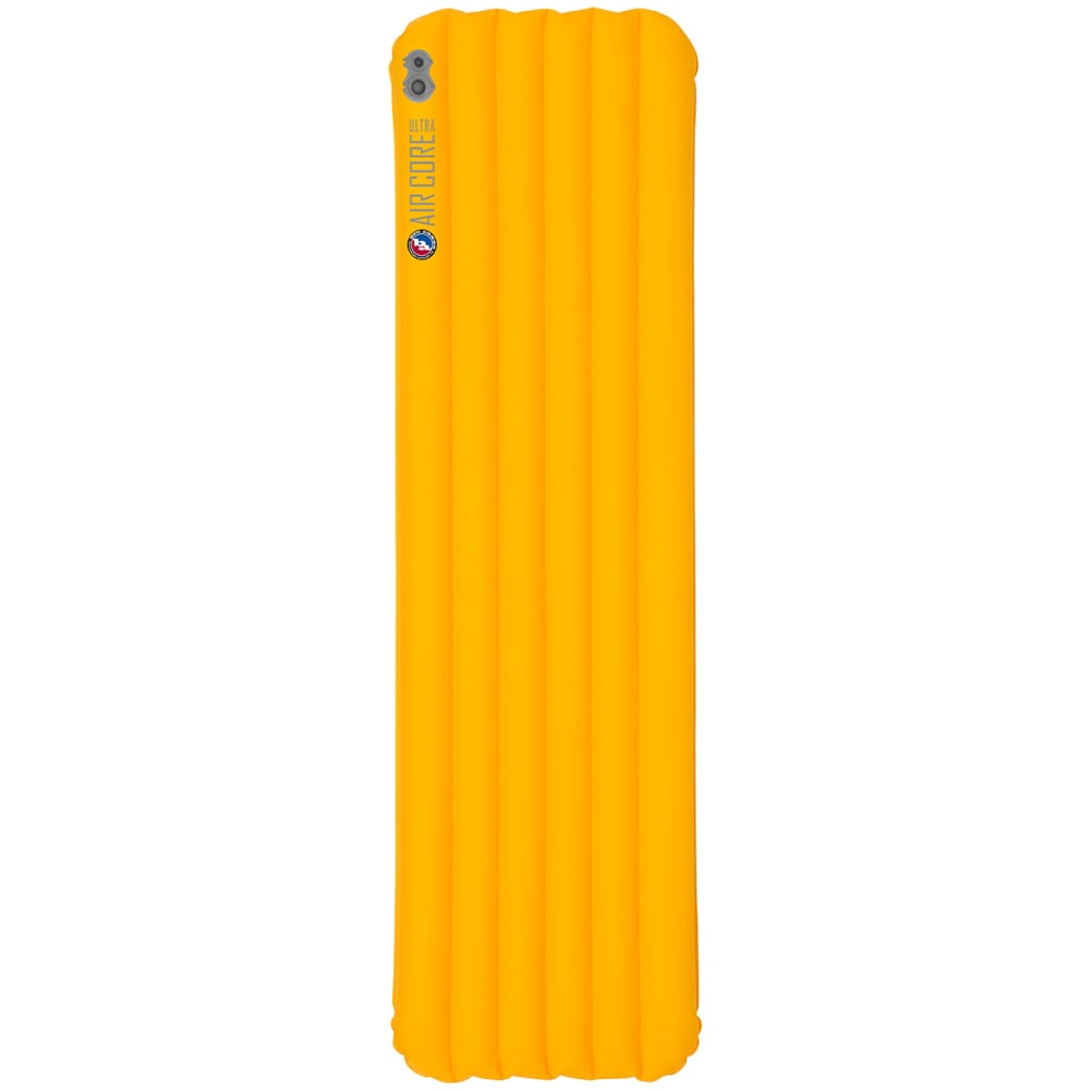 Big Agnes Air Core Ultra Sleeping Pad, Wide Long - Yellow