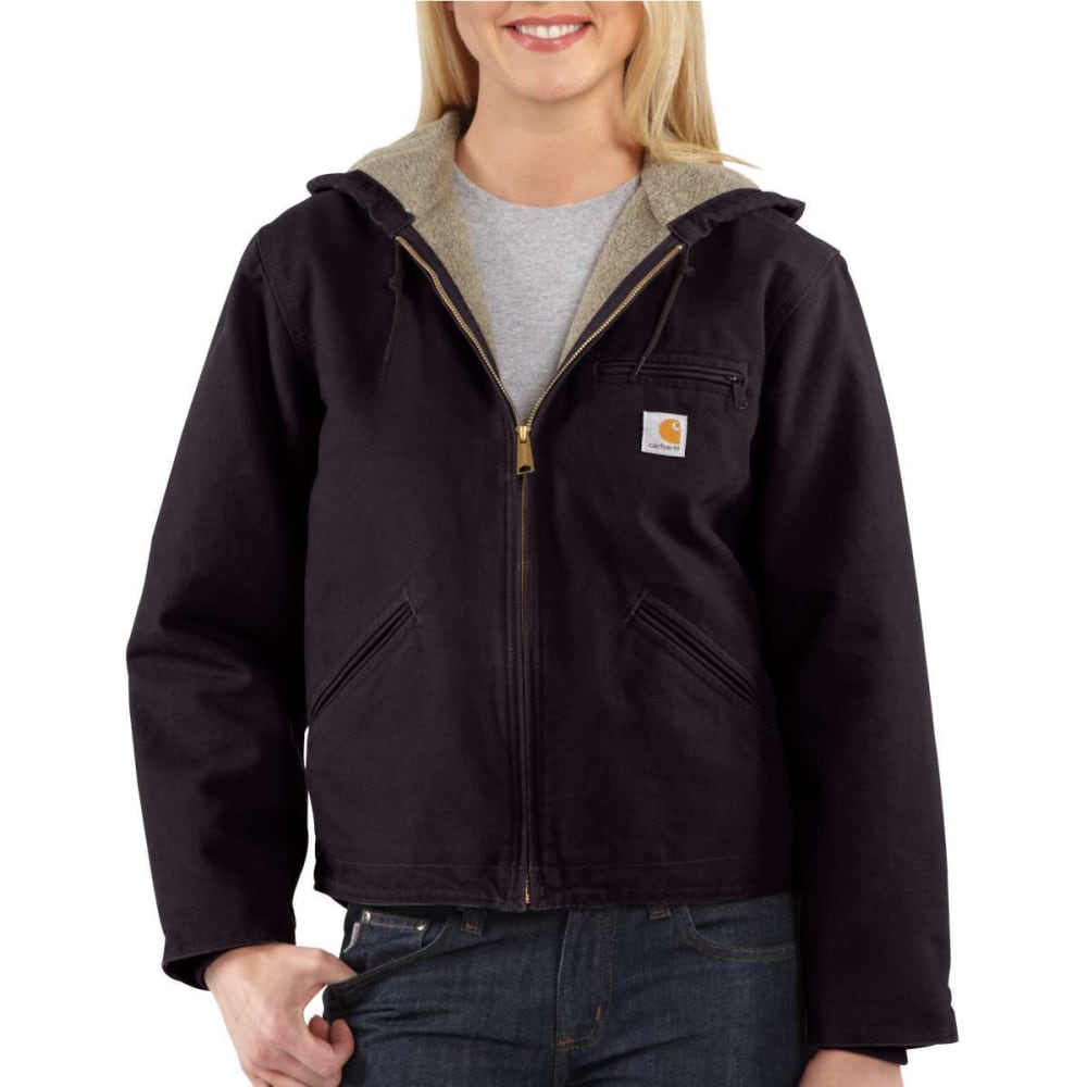 Carhartt Women&#039;s Sandstone Sierra Sherpa-Lined Jacket