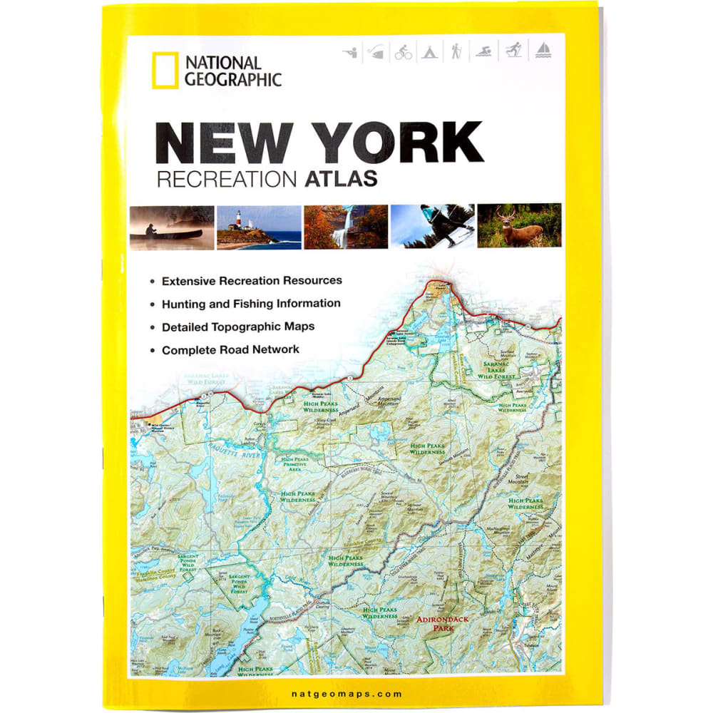 Nat Geo New York State Recreation Atlas