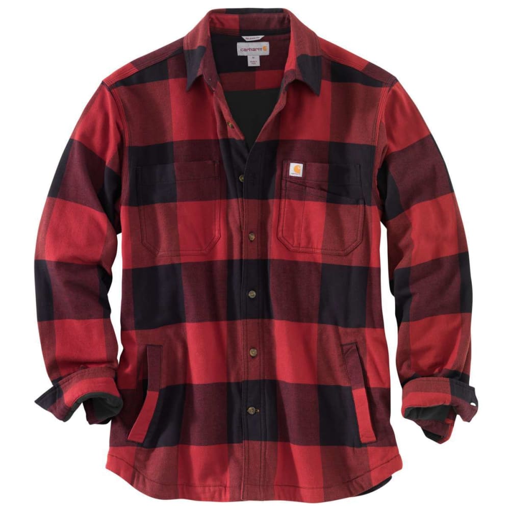 Carhartt Men&#039;s Rugged Flex Hamilton Fleece-Lined Shirt Jacket