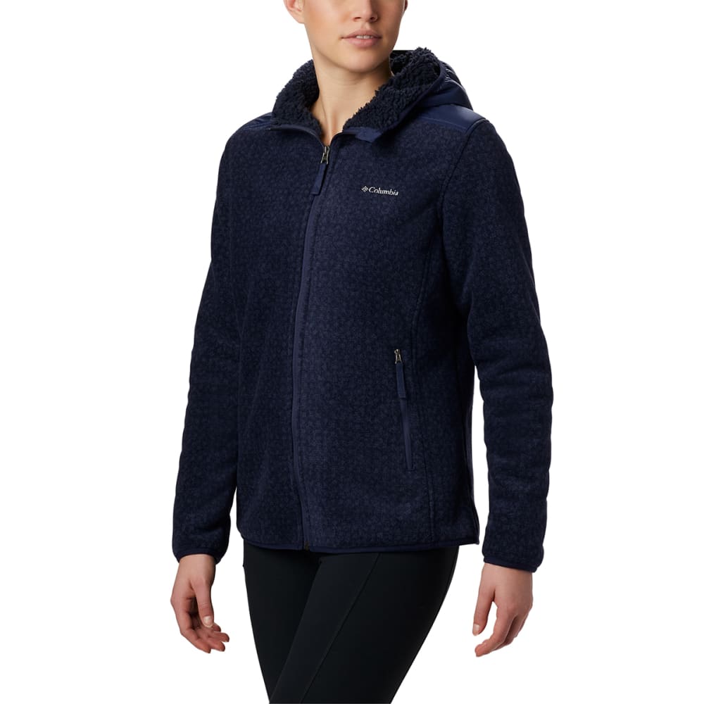 Columbia Women&#039;s Full-Zip Winter Pass Print Fleece Jacket - Size L