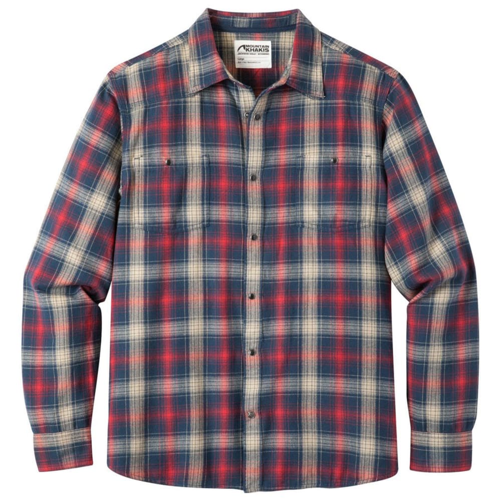 Mountain Khakis Men&#039;s Saloon Long-Sleeve Flannel Shirt - Size S