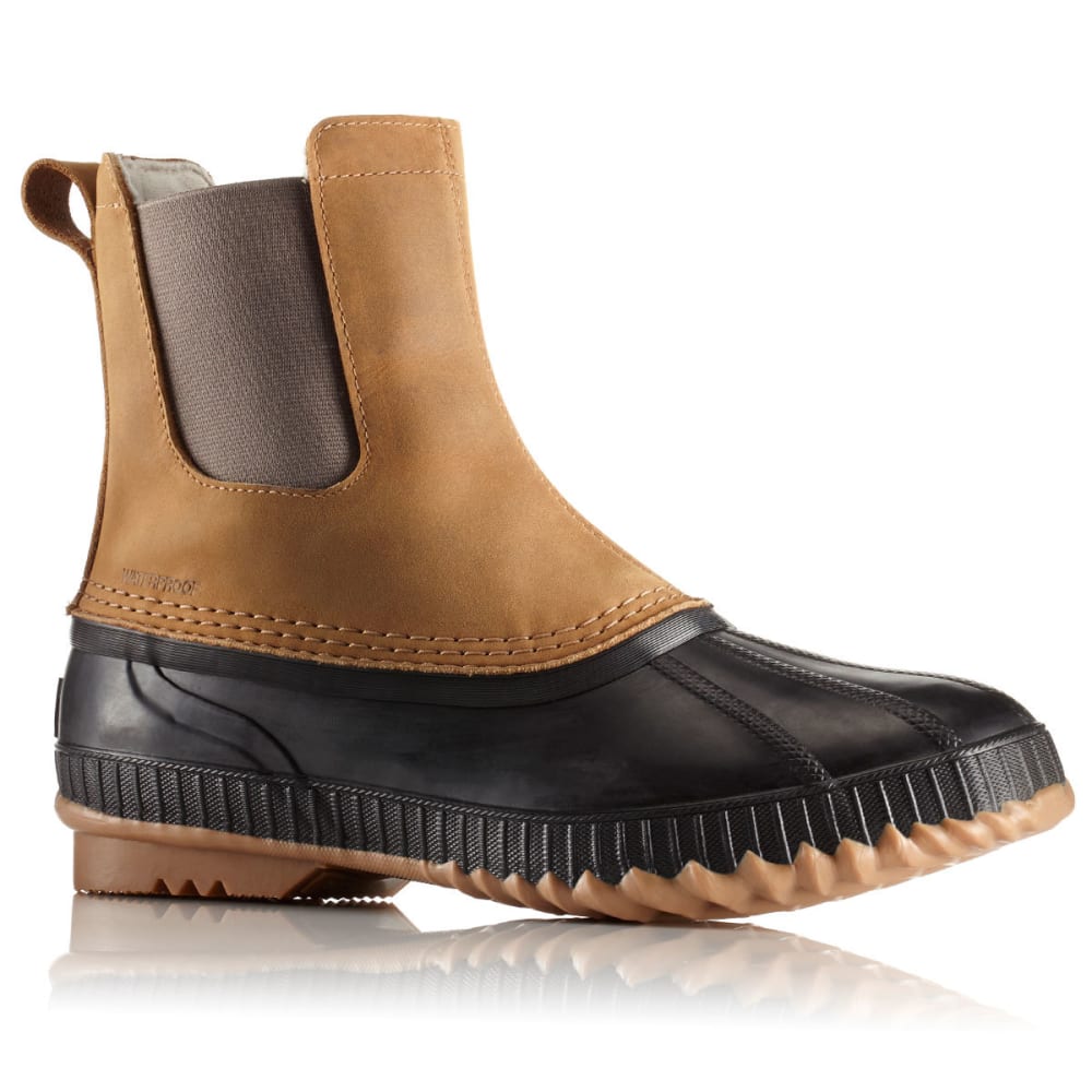 Sorel Men&#039;s 8 In. Cheyanne Ii Chelsea Waterproof Duck Boots, Elk