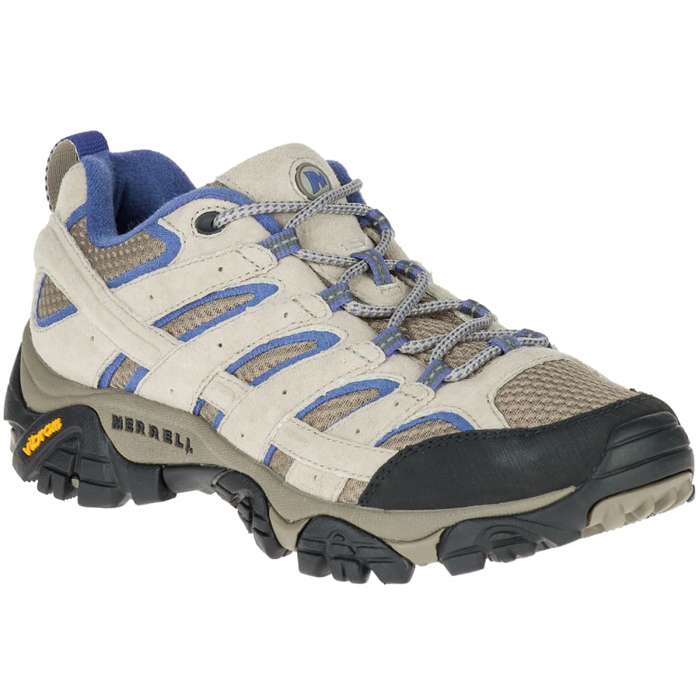 Merrell Women&#039;s Moab 2 Ventilator Hiking Shoes, Aluminum/marlin - Size 6