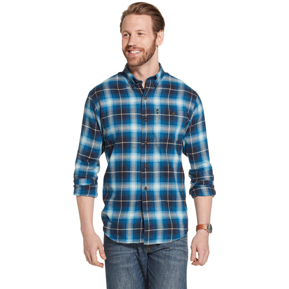 G.h. Bass & Co. Men's Long-Sleeve Plaid Flannel Shirt