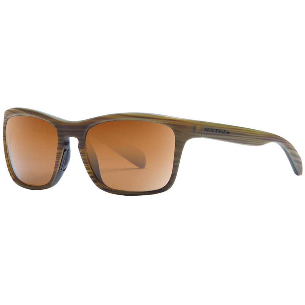 Native Eyewear Penrose Sunglasses, Wood Black/brown - Brown