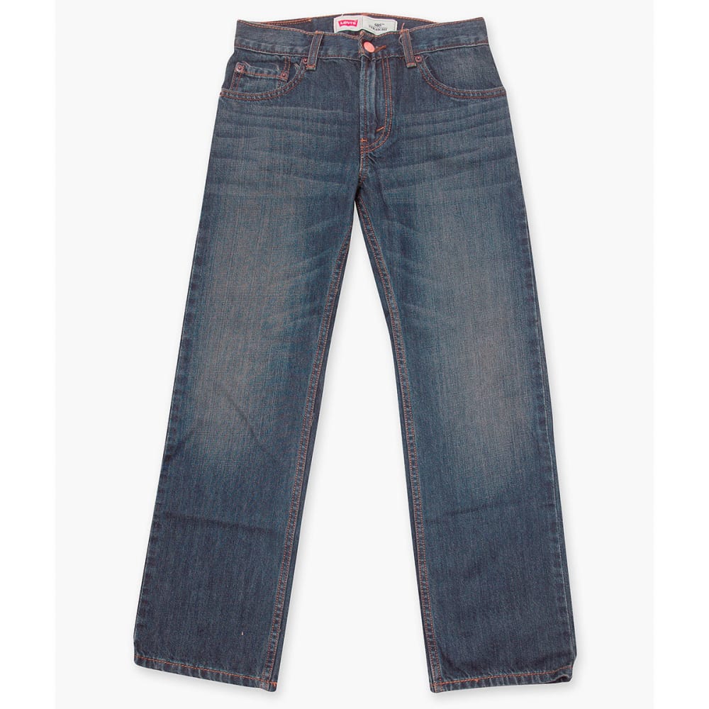 Levi&#039;s Big Boys&#039; 505 Husky Straight Fit Jeans - Size 10