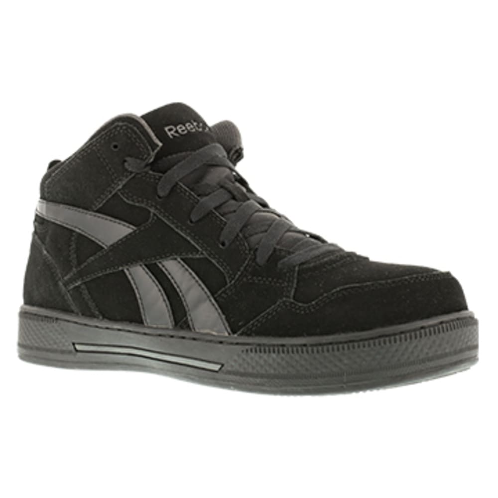 Reebok Work Men&#039;s Dayod Composite Toe Lightweight Hi Top Skateboard Sneaker, Black