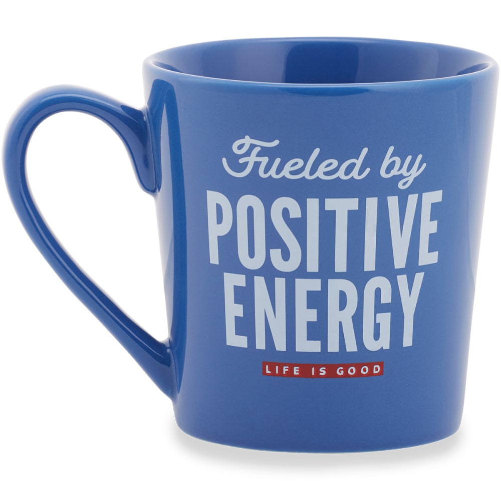 Life Is Good Positive Fuel Everyday Mug - Blue