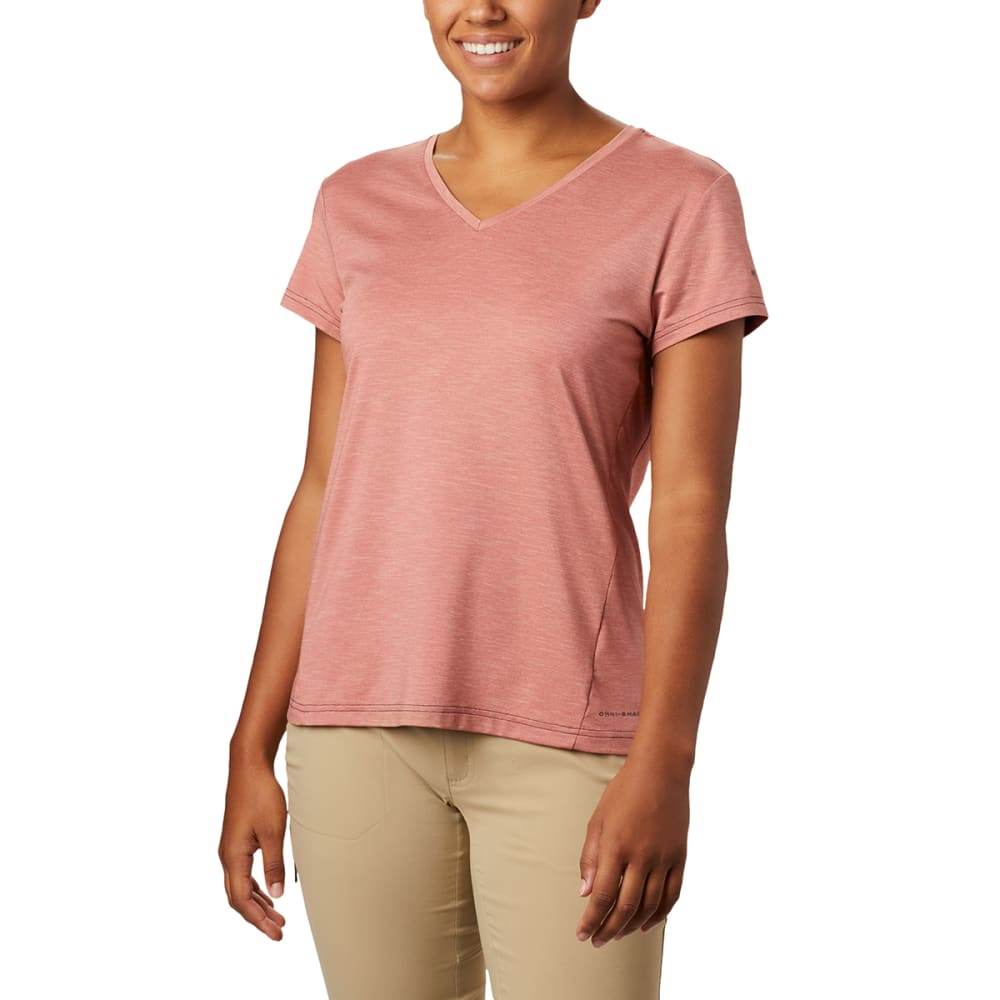 Columbia Women&#039;s Bryce Short-Sleeve V-Neck Short - Size S