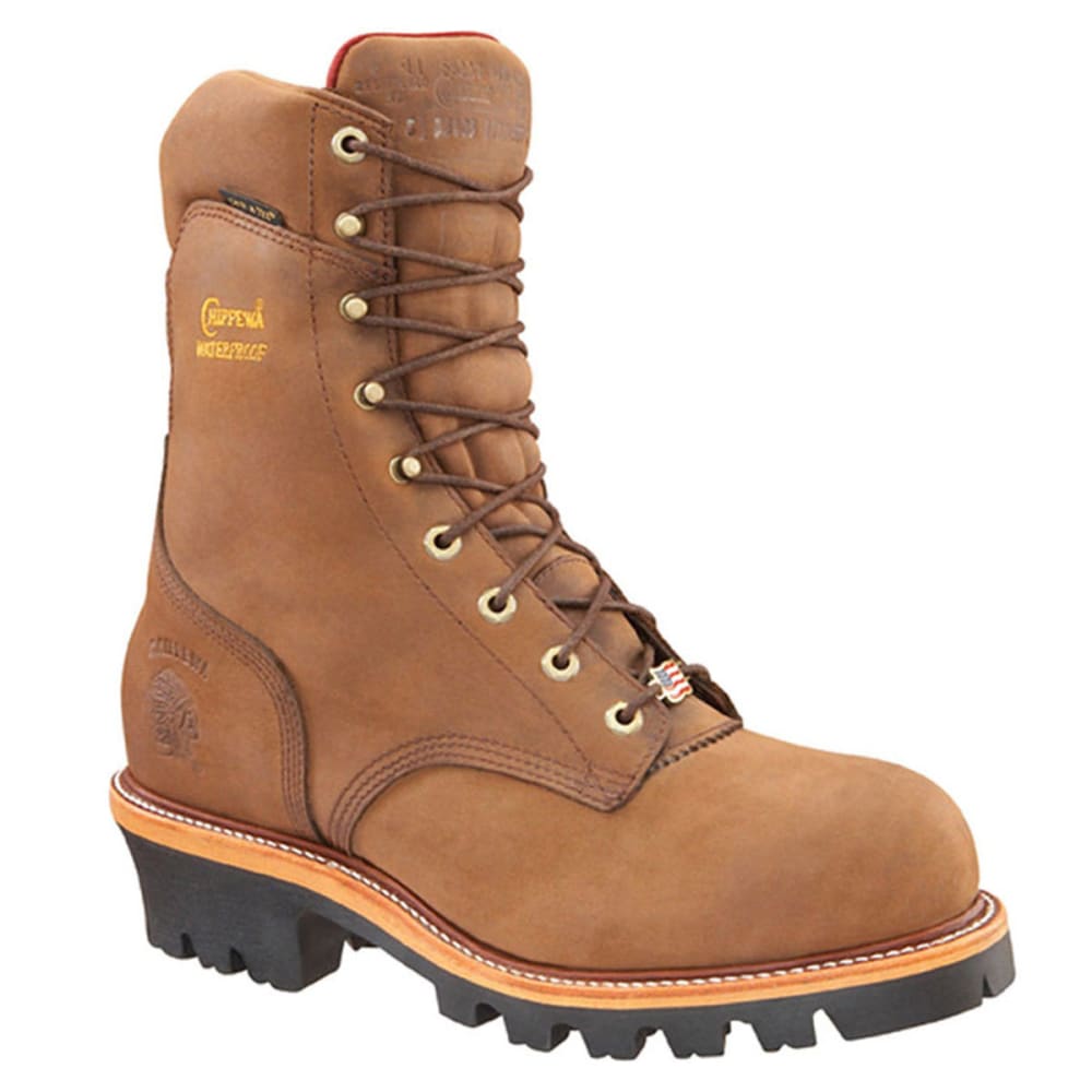 Chippewa Men&#039;s Bay Apache Super Logger Boot, Extra Wide Width
