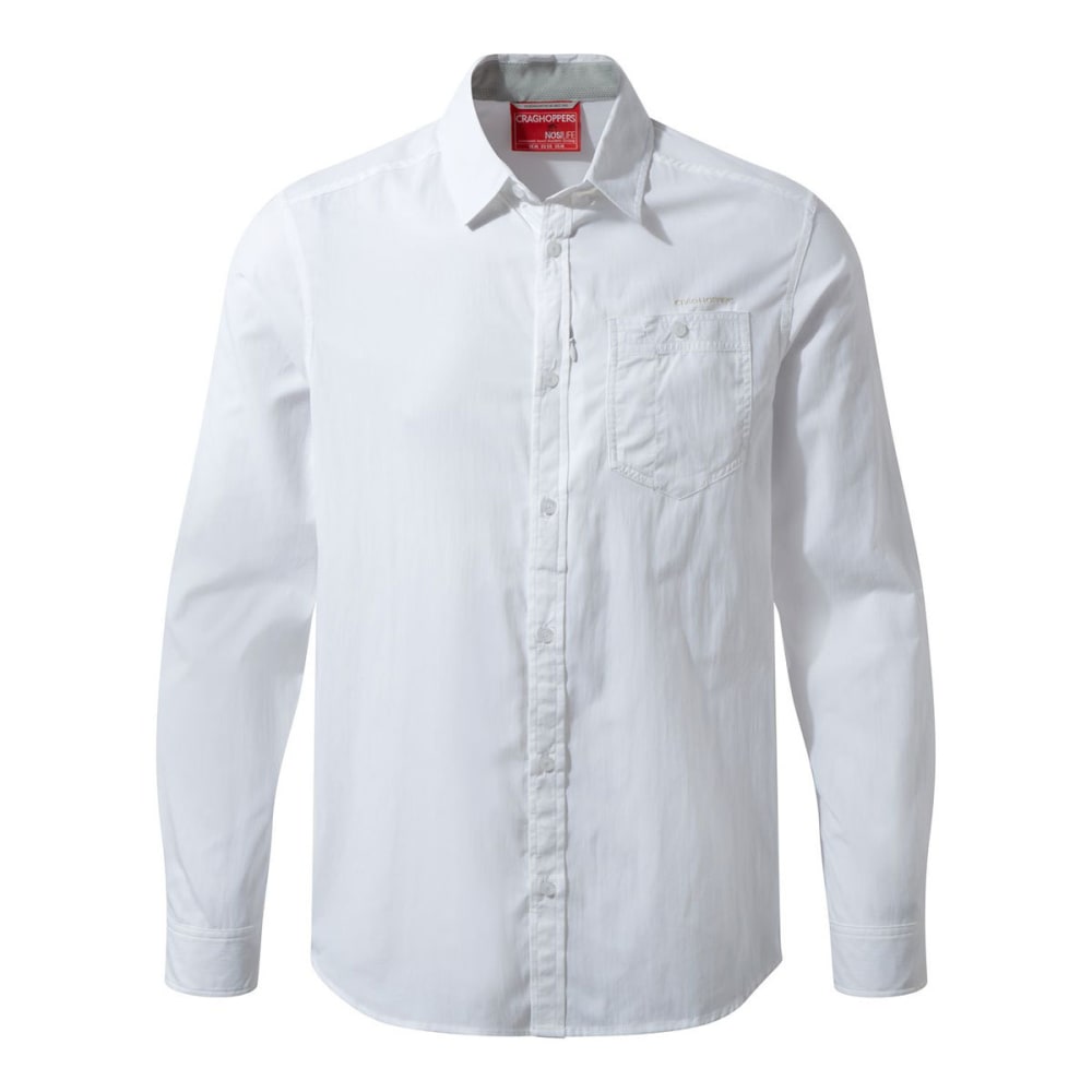 Craghoppers Men's Nosilife Tatton Long-Sleeve Shirt - Size L