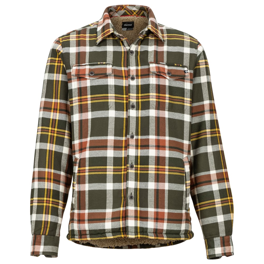 Marmot Men&#039;s Ridgefield Long-Sleeve Flannel Shirt - Size M