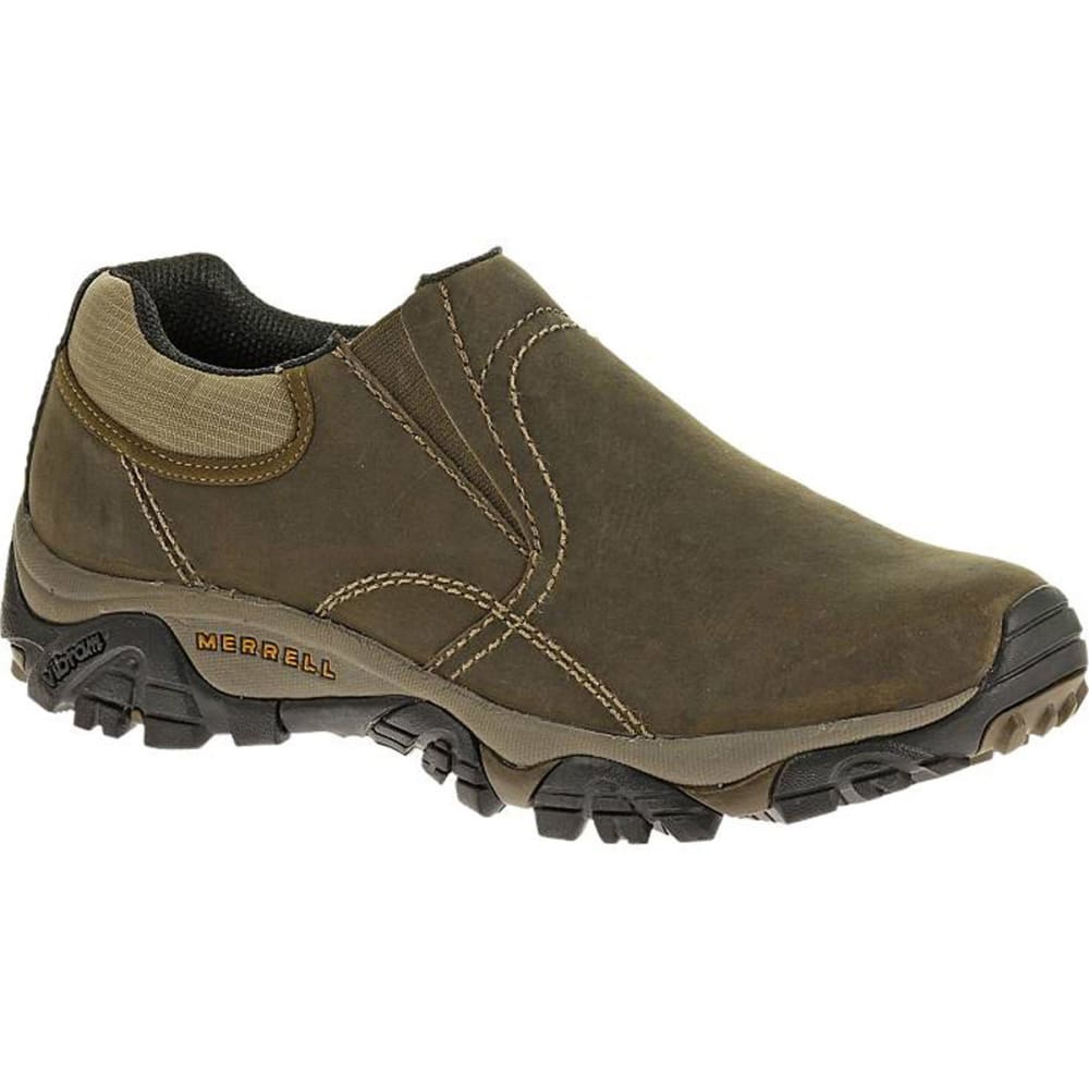 MERRELL Men's Moab Rover Moc Shoes, Kangaroo, Wide