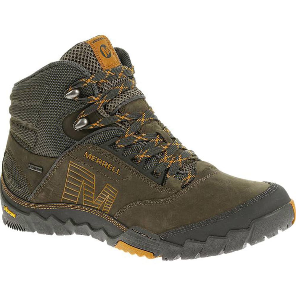 MERRELL Men's Annex Mid GTX Hiking Boots, Merrell Stone