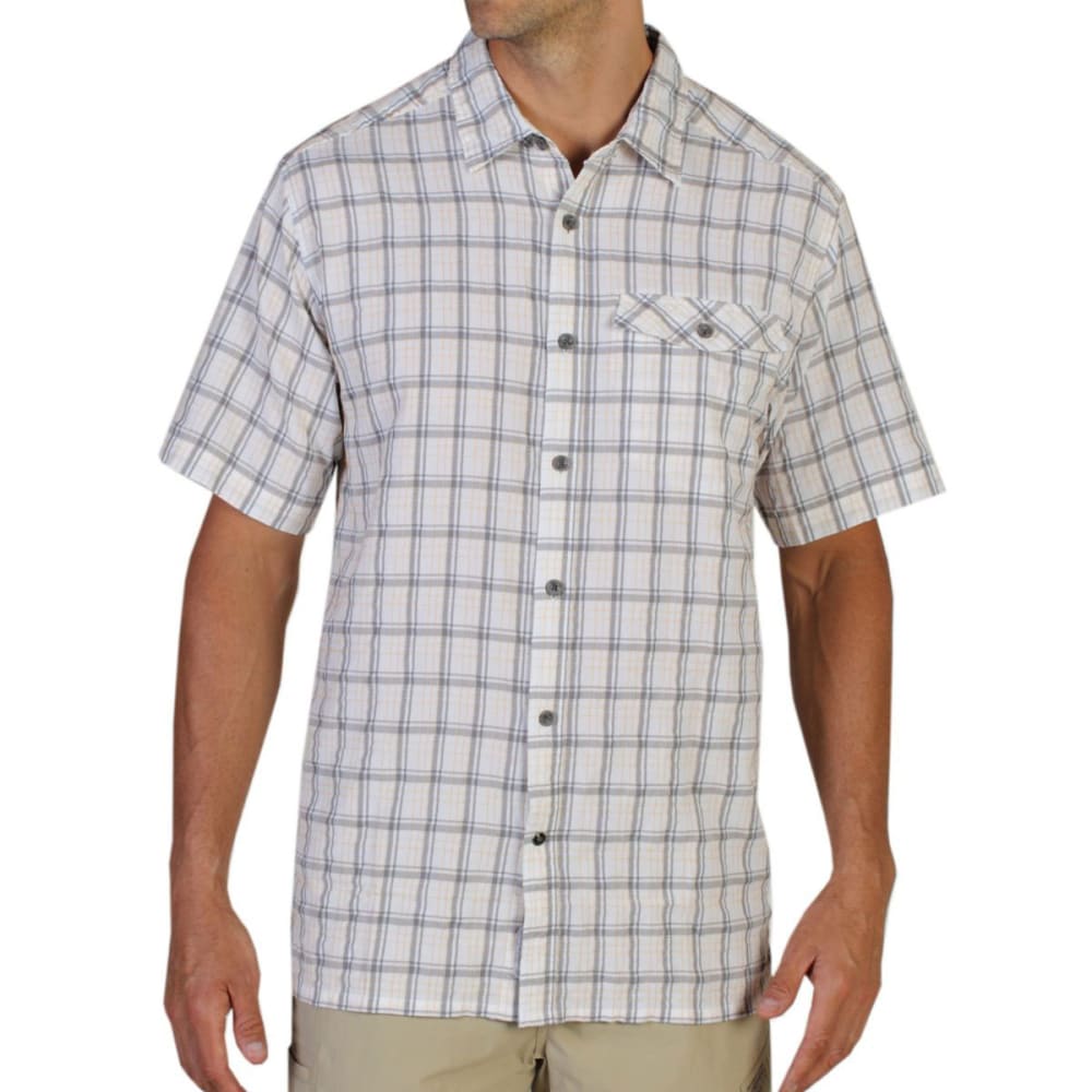 EXOFFICIO Men's Quadrant Plaid Shirt, S/S