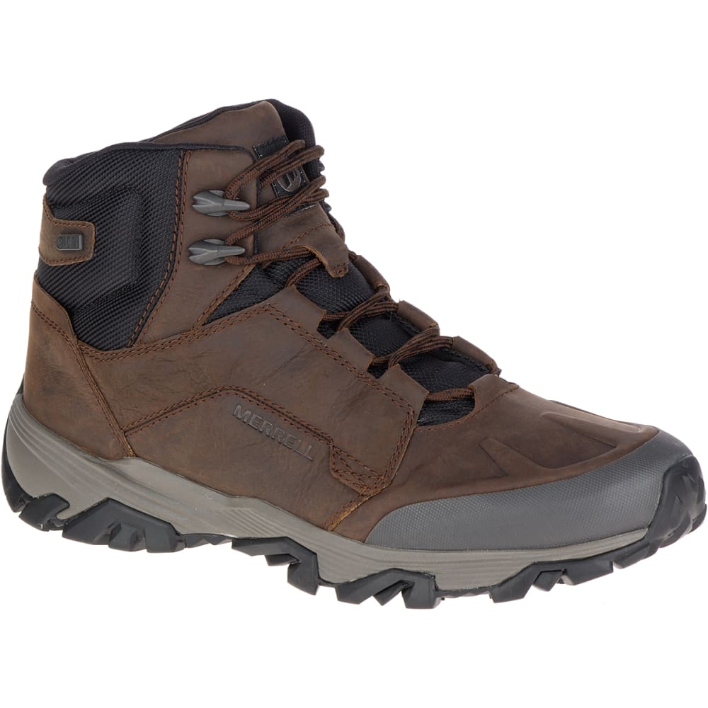 MERRELL Men’s Coldpack Ice+ Mid Polar Waterproof Boots, Clay - Eastern ...