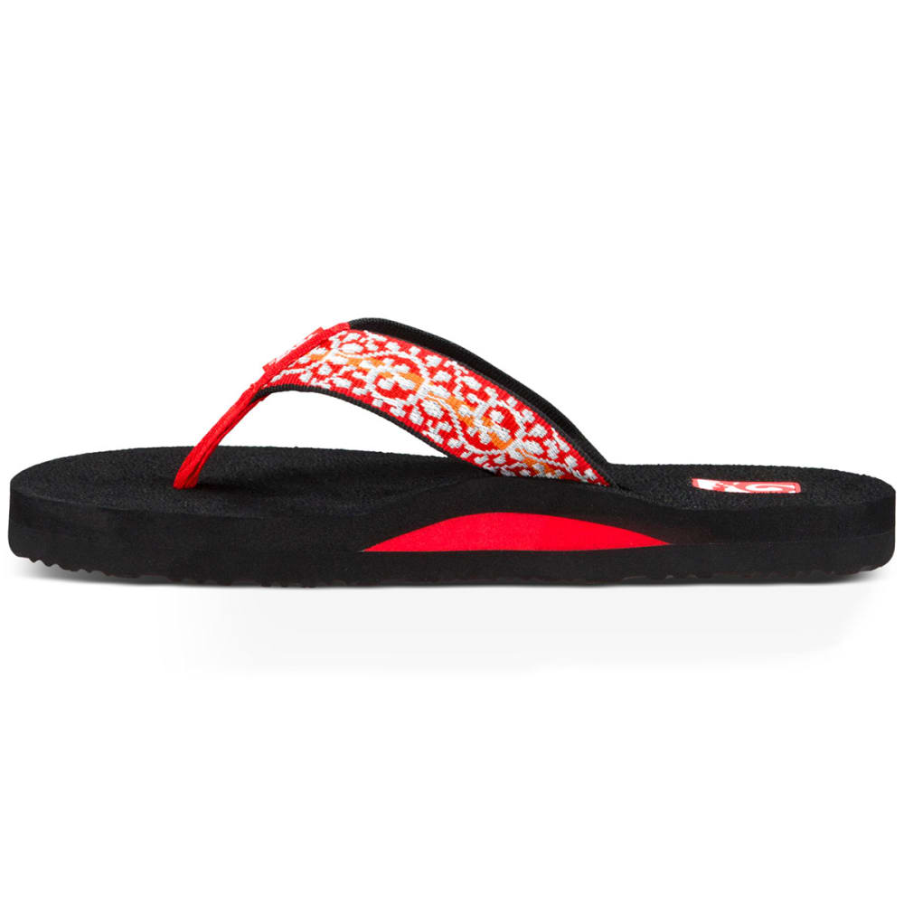 TEVA Women's Mush II Flip-Flops, Companera Red