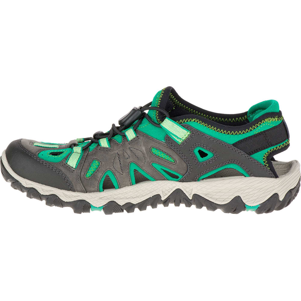MERRELL Women's All Out Blaze Sieve Hiking Shoes, Bright Green